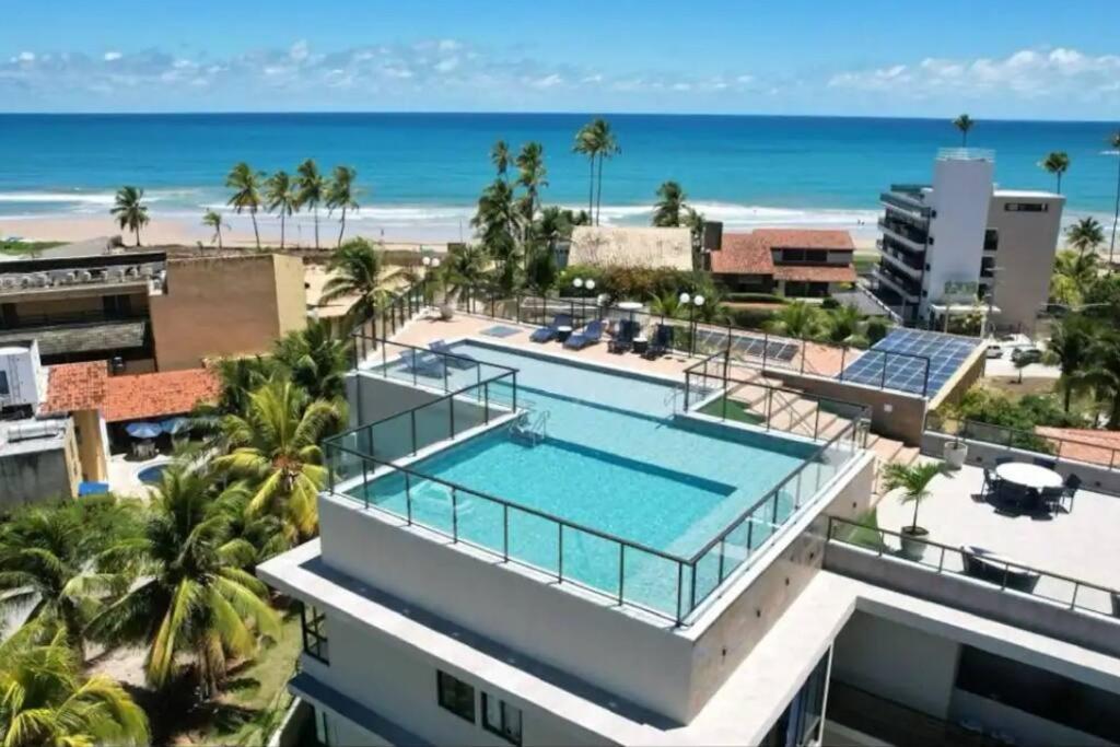 Apartamento Edificio Porto Atlantis, Com Rooftop, A 50m Do Mar Pôrto das Galinhas
