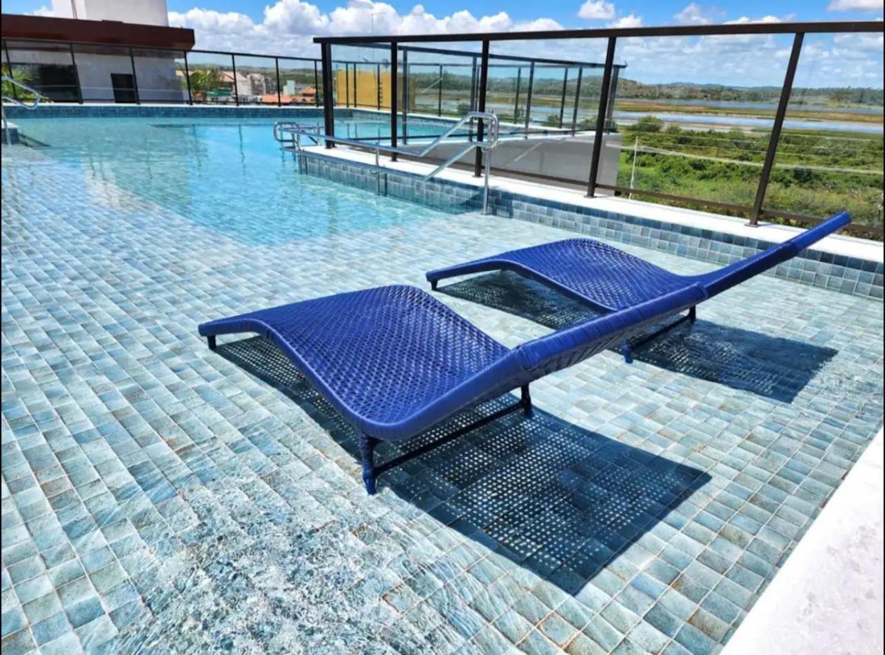 Apartamento Edificio Porto Atlantis, Com Rooftop, A 50m Do Mar
