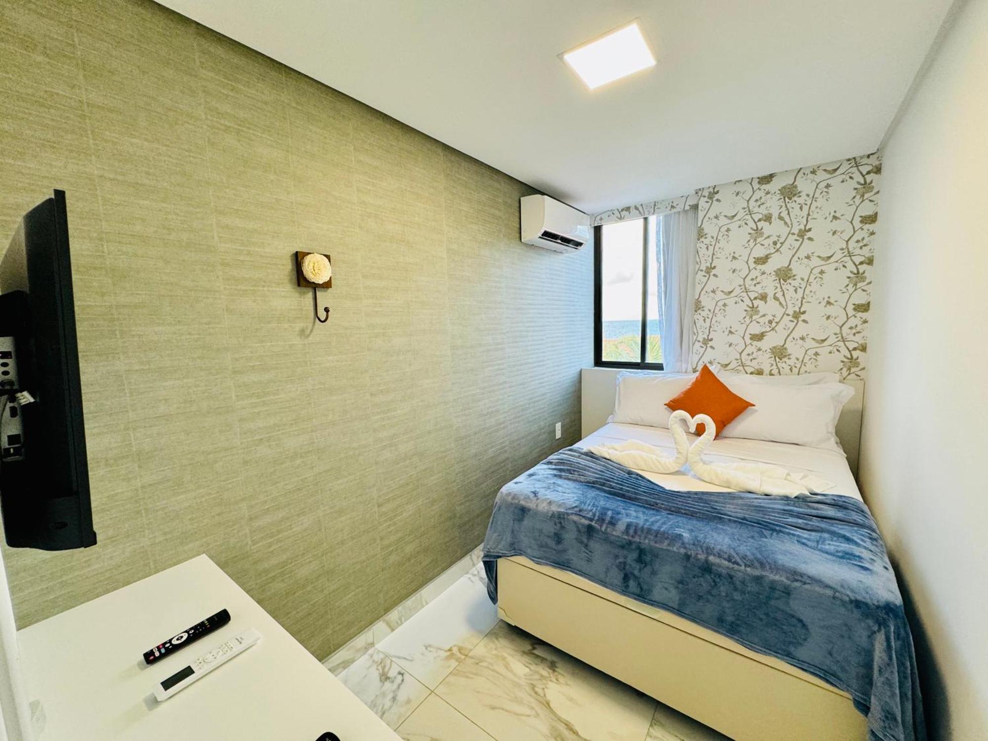 Apartamento Edificio Porto Atlantis, Com Rooftop, A 50m Do Mar