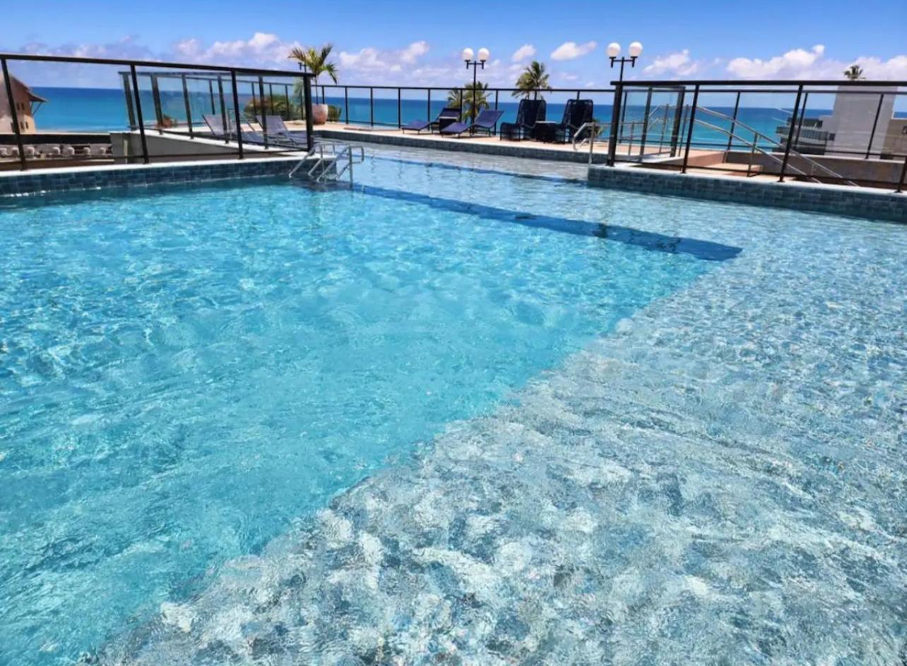 Apartamento Edificio Porto Atlantis, Com Rooftop, A 50m Do Mar